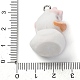 Flocky Resin Pendants&nbsp;FIND-S001-14D-3