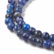 Natural Lapis Lazuli Beads Strands&nbsp;G-F662-04-3mm-3