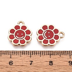 Alloy Enamel Pendants&nbsp;ENAM-T022-85A-G