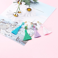 Polyester Tassel Big Pendant Decorations&nbsp;HJEW-JM00426