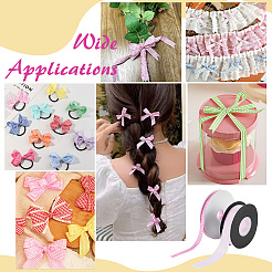 2 Rolls 2 Styles Polyester Ribbon&nbsp;OCOR-ME0002-02B
