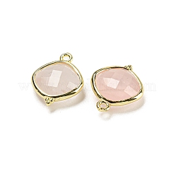 Natural Rose Quartz Pendants&nbsp;G-M431-12G-02