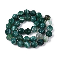 Dyed Natural Agate Beads Strands&nbsp;G-T144-27B