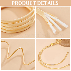 10M Round Satin Tape with Cotton Cord Inside&nbsp;OCOR-BC0007-35B