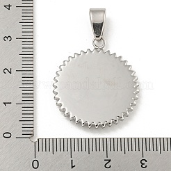304 Stainless Steel Enamel Pendants&nbsp;STAS-F307-30P