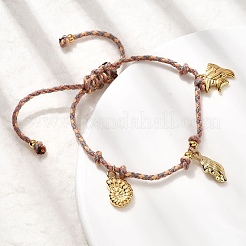 Ocean Series 304 Stainless Steel Charm Bracelets&nbsp;BJEW-K237-25A-G