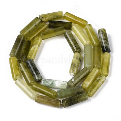Natural Xiuyan Jade Beads Strands&nbsp;G-T141-73