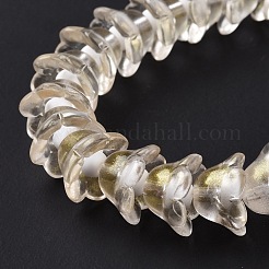 Transparent Glass Beads Strands&nbsp;LAMP-H061-01D-02