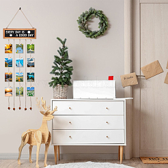 Wood Wall-Mounted Photo Hanger&nbsp;AJEW-WH0696-372