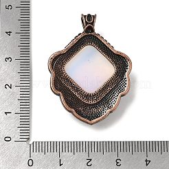 Natural & Synthetic Mixed Gemstone Pendants&nbsp;G-A297-03R