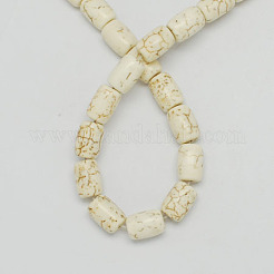 Gemstone Beads Strands&nbsp;TURQ-S216-14x10mm-1