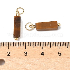 Natural Tiger Eye Pendants&nbsp;STAS-R165-01G