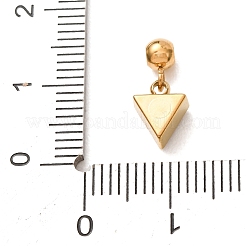 304 Stainless Steel Pave Clear Cubic Zirconia Charms&nbsp;LS-CU-CBAB6EC-14G-02