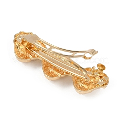 Alloy with Iron Clip Hair Barrettes&nbsp;LS-PHAR-G014-03B-G