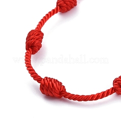 7 Knot Lucky Bracelets&nbsp;BJEW-JB05252-02