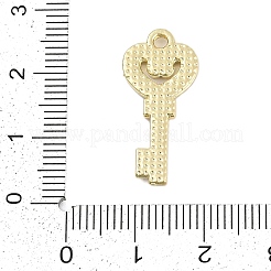 Rack Plating Alloy Micro Pave Rhinestone Pendants&nbsp;FIND-K020-07G