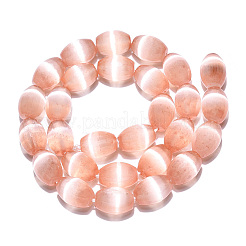 Dyed Natural Selenite Beads Strands&nbsp;G-T138-232I