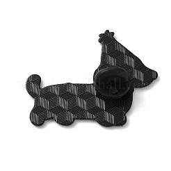 Dachshund with Birthday Hat Enamel Pins&nbsp;JEWB-Z048-08EB-04