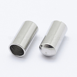 Tarnish Resistant 304 Stainless Steel Cord End Caps&nbsp;LS-STAS-K152-03C