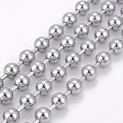 304 Stainless Steel Ball Chains&nbsp;CHS-F009-01I-P