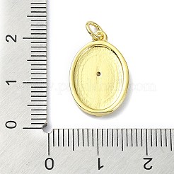 Rack Plating Brass Micro Pave Cubic Zirconia Pendants&nbsp;KK-Q810-01G