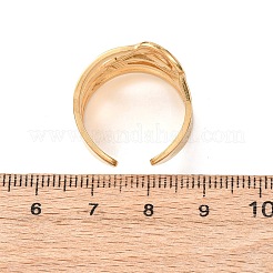 304 Stainless Steel Cuff Open Rings&nbsp;LS-RJEW-H266-05B-G