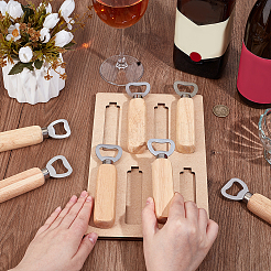 MDF Bottle Opener Display Stand&nbsp;DIY-WH0622-461