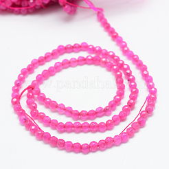 Natural Agate Bead Strands&nbsp;X-G-R344-3mm-34