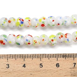 Handmade Lampwork Beads Strands&nbsp;LAMP-H071-01A-03