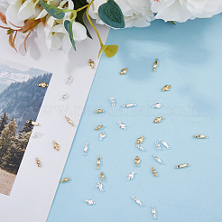 60Pcs 6 Styles Brass Connector Charms&nbsp;KK-HY0001-94