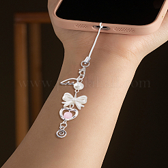 1Pc Alloy Resin Mobile Straps&nbsp;HJEW-LP0001-44