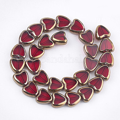 Electroplate Glass Beads Strands&nbsp;X-EGLA-S188-09E