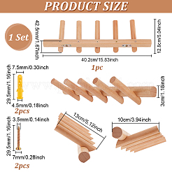 Beechwood Hook Hanger&nbsp;AJEW-WH0596-005