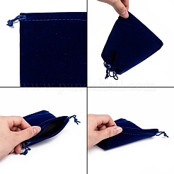 Rectangle Velvet Pouches&nbsp;X1-TP-R002-10x12-03