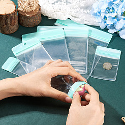 70Pcs 6 Styles Rectangle Transparence EVA Zip Top Gift Bags&nbsp;OPP-TA0001-25A
