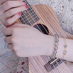Glass Connector Charms&nbsp;PALLOY-HY00010