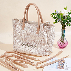 8Pcs 4 Style PU Leather Sew on Bag Handles&nbsp;PURS-WR0001-26B