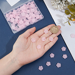 100Pcs Transparent Glass Beads&nbsp;GLAA-DR0001-04A
