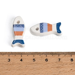 Printed Handmade Porcelain Pendants&nbsp;PR-CBAB520-02B
