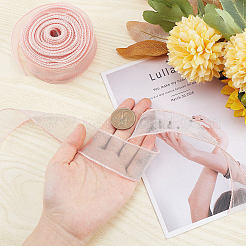Polyester Ribbon&nbsp;LS-DIY-WH0325-44B