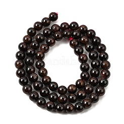 Natural Garnet Gemstone Bead Strands&nbsp;G-R263-6mm