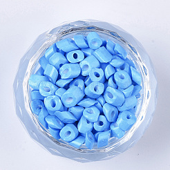 6/0 Baking Paint Glass Seed Beads&nbsp;SEED-S034-A06