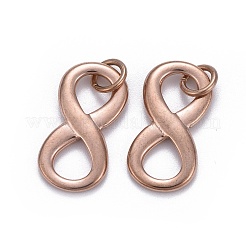 304 Stainless Steel Charms&nbsp;X-STAS-L218-17RG