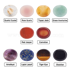 Natural Quartz Crystal Drawer Knobs&nbsp;FIND-WH0056-40P-04