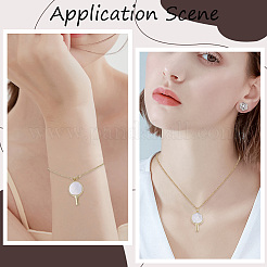4Pcs Natural Shell Pendants&nbsp;KK-BBC0028-72