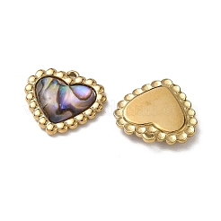 Natural Paua Shell Pendants&nbsp;STAS-G397-16G-02