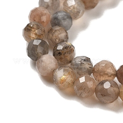 Natural Multi-Moonstone Beads Strands&nbsp;G-B074-B08-03