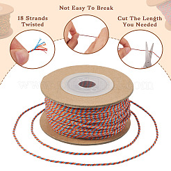5 Rolls 5 Colors Cotton Cord&nbsp;OCOR-TA0001-48