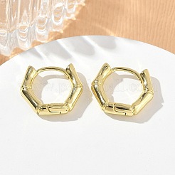 Brass Hoop Earrings&nbsp;KK-CBA98BA-11G