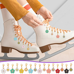 32Pcs 16 Styles Alloy Enamel Shoes Charms&nbsp;HJEW-PH01947